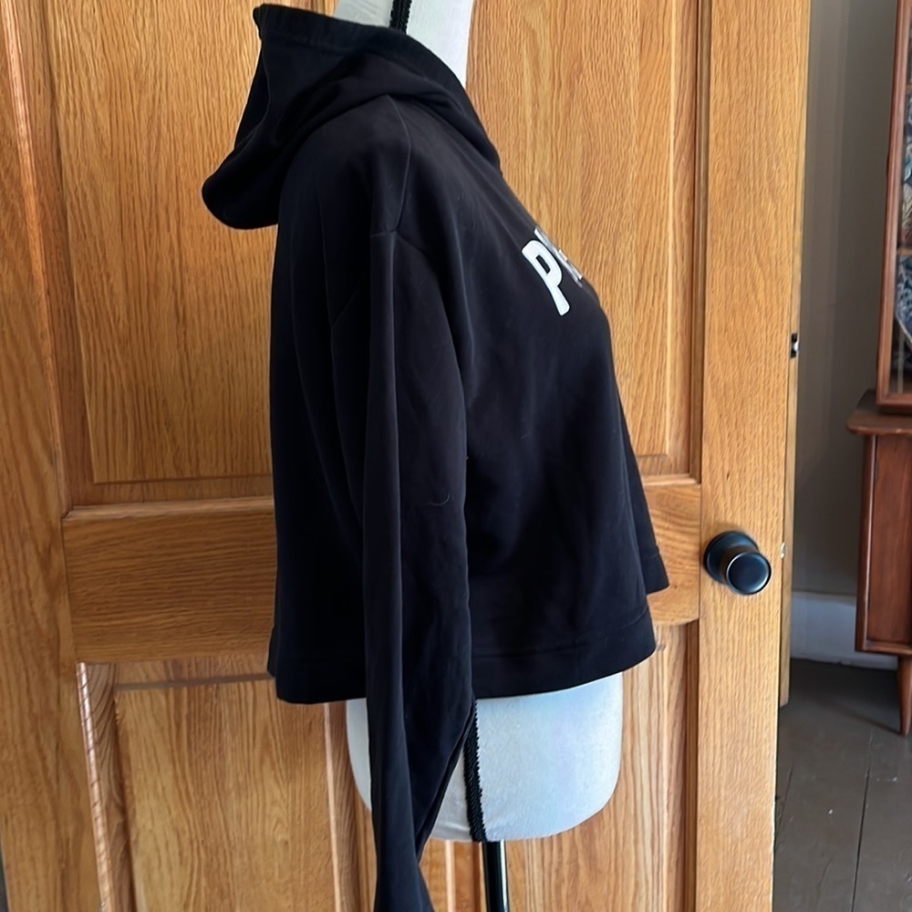 Puma Black Hoodie Sweatshirt - Picture 3 of 5